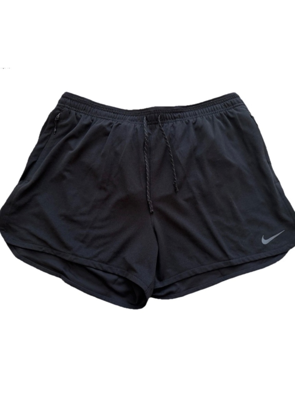 $75 Nike Stride Running Division 4" Dri-FIT Shorts Black FB6870-010 Men's XL